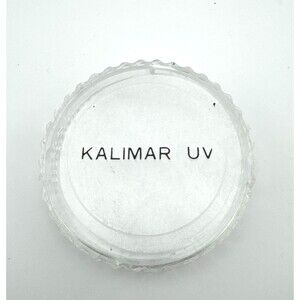CAMERA UV FILTER LENS KALIMAR Clear Plastic Case